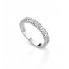 Anello Hiriwa 925 Veretta Argento Pietre Bianche