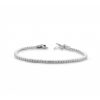 Bracciale Hiriwa 925 Tennis Argento Pietre Bianche