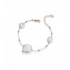 Bracciale FuJiko Perle Barocco Argento Rosè