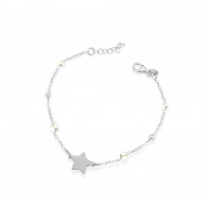 Bracciale FuJiko Perle Stella Argento