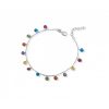 Bracciale Hiriwa 925 Argento Pietre Colorate