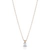 Collana Hiriwa 925 Punto Luce 4 Griffe Argento Rosè