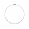 Collana FuJiko Girocollo Perle Bianche Argento