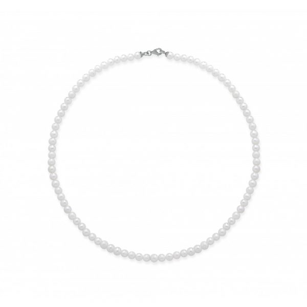 Collana FuJiko Perle Bianche Argento