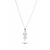 Collana Hiriwa 925 Cane Argento