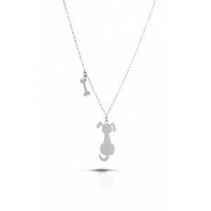 Collana Hiriwa 925 Cane Argento