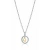 Collana Hiriwa 925 Cerchio Lettera Q Argento