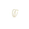 Orecchini Hiriwa 925 Cerchio Argento Gold