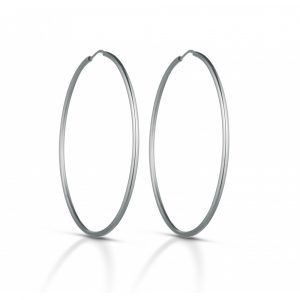 Orecchini Hiriwa 925 Cerchio Argento 50 mm