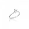 Anello Hiriwa 925 Solitario Regolabile Argento Pietre Bianche