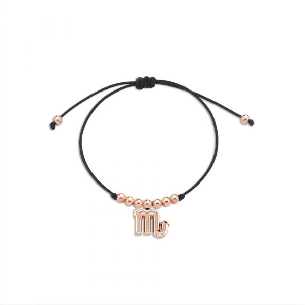 Bracciale Hiriwa 925 Zodiaco Scorpione Argento Rosè